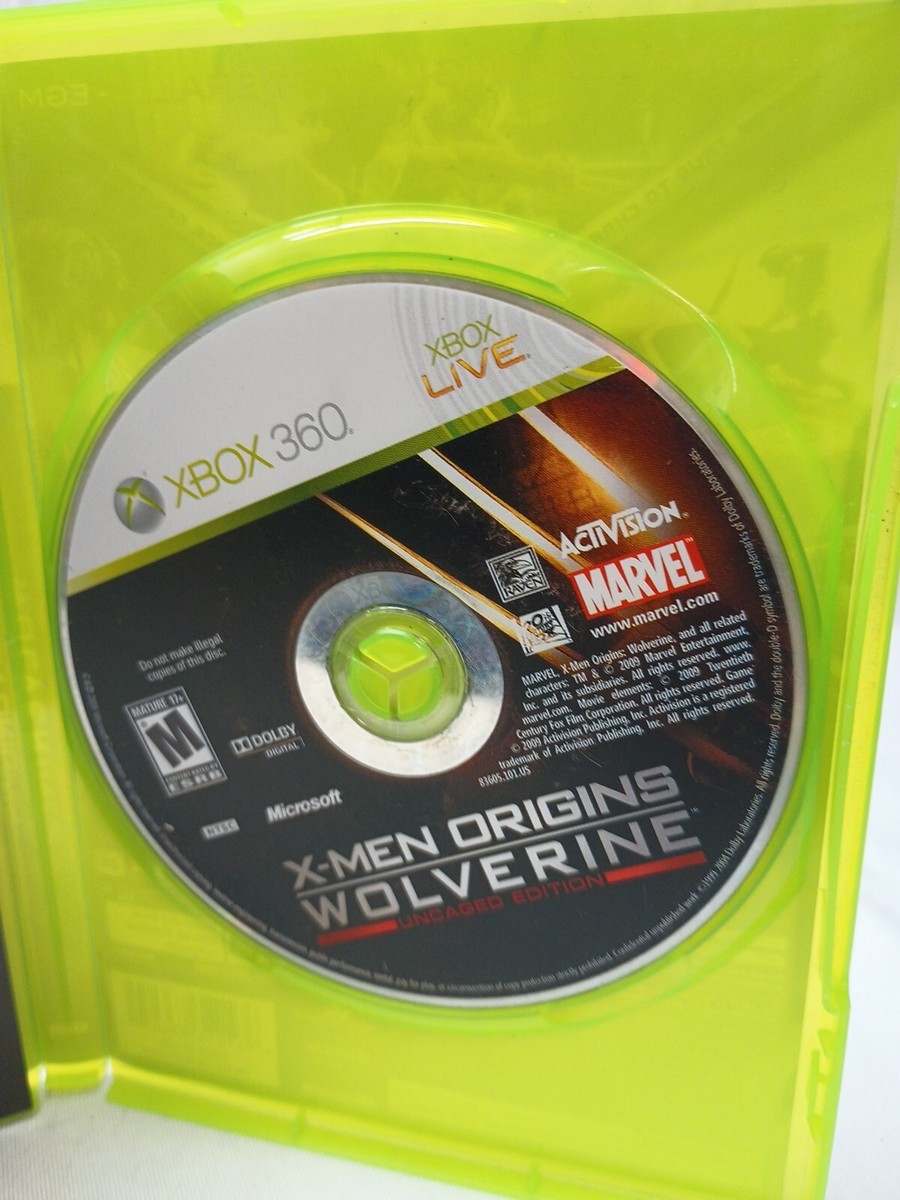 X-Men Origins: Wolverine Uncaged Edition – Xbox 360 (CIB) Ricondizionato Eccellente
