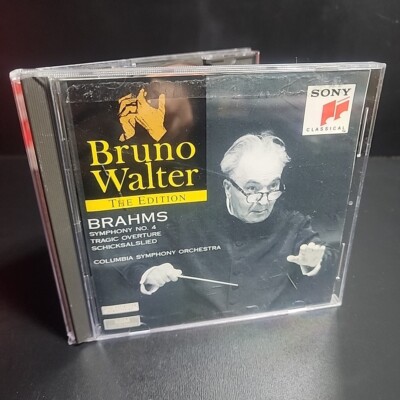 Brahms: Symphony No.... [CD] Bruno Walter, Columbia Symphony