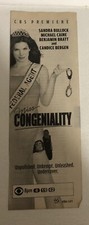 Miss Congeniality Vintage Print Ad   Sandra Bullock William Shatner TPA22