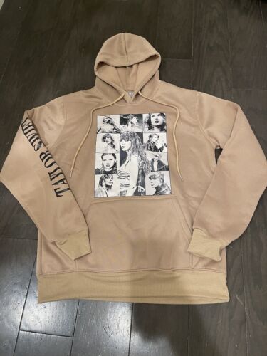 Taylor Swift Official The Eras Tour Beige Hoodie S