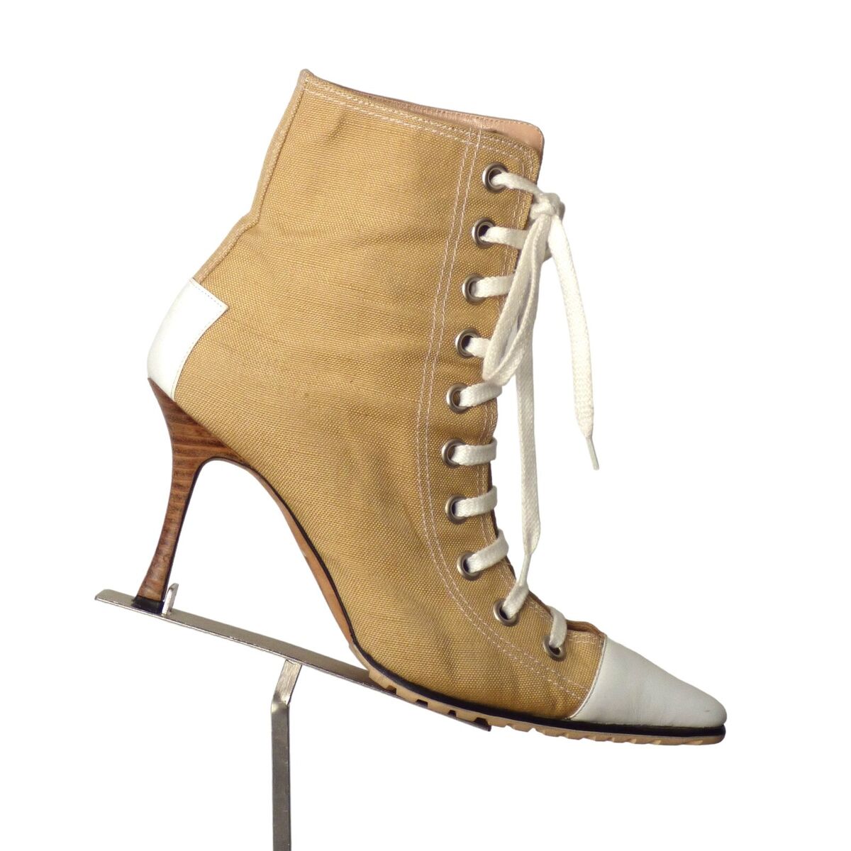 MANOLO BLAHNIK- Lace Up Sneaker Ankle Boots, Size 37.5 | eBay MANOLO BLAHNIK- Lace Up Sneaker Ankle Boots, Size 37.5 | eBay
