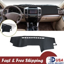 For Toyota Land Cruiser Prado Leather Car Dashboard Cover Non-slip Dashmat