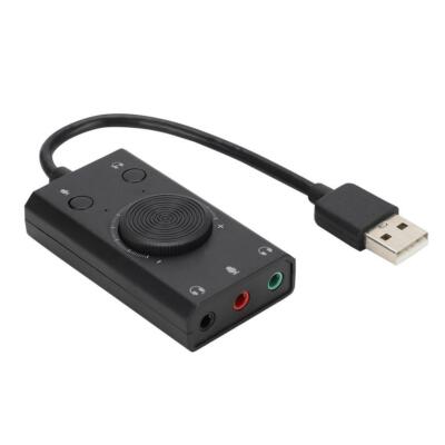 USB Audio Soundkarte USB Audio Adapter Externe Stereo Externe Soundkarte