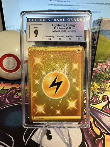 Lightning Energy graded CGC 9 for sale on eBay