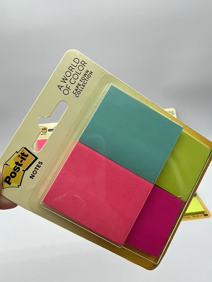 Post-It Notes 1 3/8 in X 1 7/8 in 6 Packages of 4 Pads 50 Sheets Per Pad - Image 2 of 3