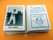 LOT of 98 VINTAGE 1977 TCMA Duke Snider LA Dodgers cards NRMTMINT or better