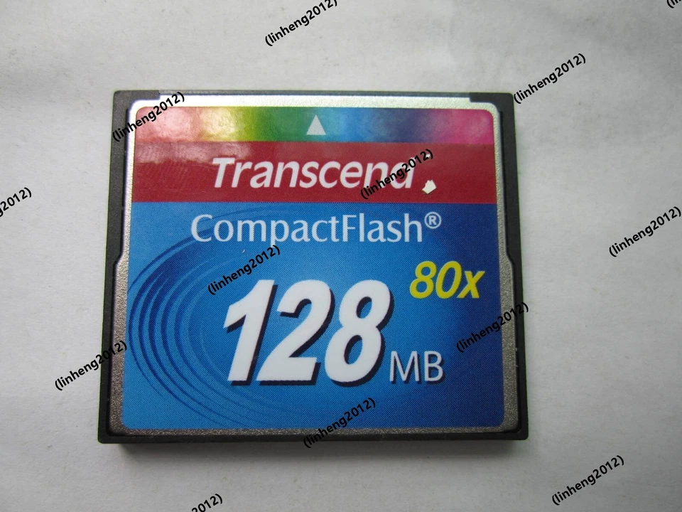 Transcend 128mb 80X Compact Flash CF Memory Card - Image 3 of 4