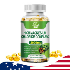 Magnesium Chloride Complex 2000mg 120 Capsules - Immune Nervous System Support