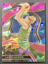 Lauren Jackson 2023-24 Panini Select WNBA PINK ICE PRIZM COURTSIDE #236 STORM