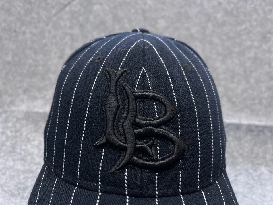 Long Beach State Top Of The World Hat Cap Fitted Adult Black Stripe NCAA Acrylic - Image 2 of 4