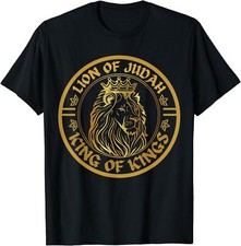 NEW LIMITED Hebrew Israelite Lion of Judah Design Rastafarian Tee T-Shirt S-5XL