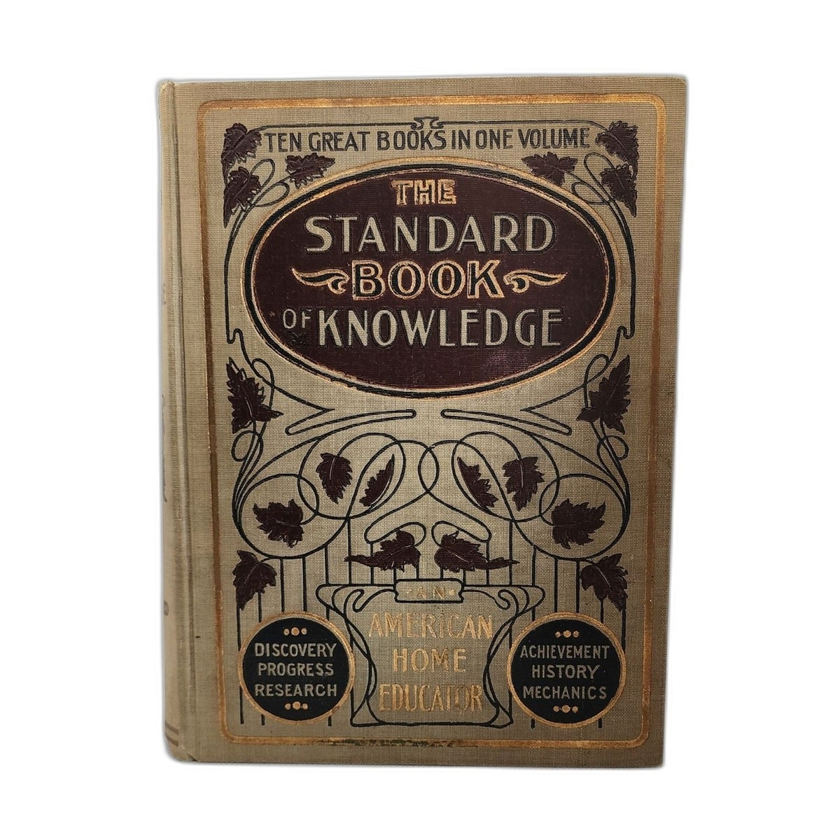 VINTAGE 1904 The Standard Book of Knowledge: Ten Great Books