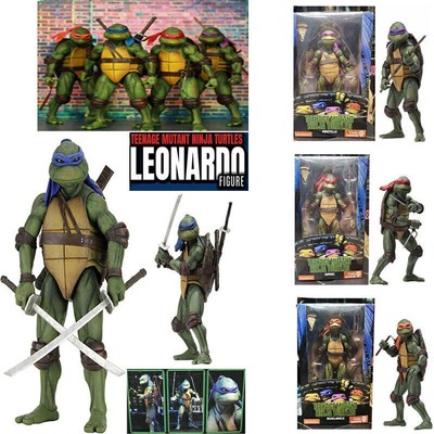 NECA TMNT 1990 Film 7'' Teenage Mutant Action Figur Movable Toys Ninja Turtles DE