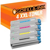 4 Toner Xxl FüR Oki C5600 C5600N C5600DN C5700 C5700N C5700DN