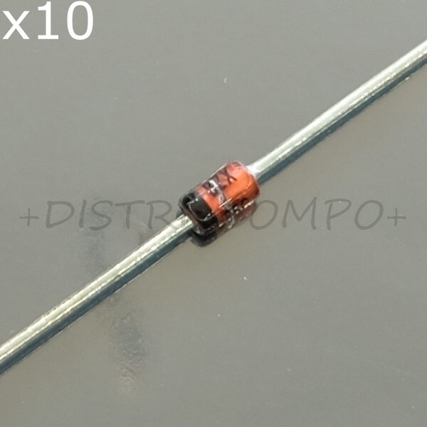 BZX85C33 Diode zener 33V 1W3 5% DO-41 Vishay RoHS (lot de 10)