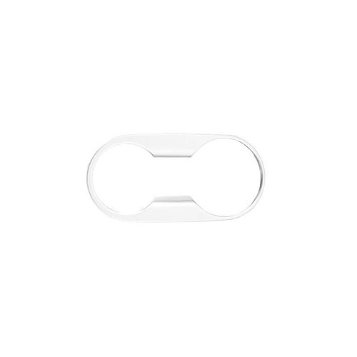For Hyundai Elantra 2021-2022 Silver Titanium Middle Console Drinking Glass Trim - Picture 10 of 20