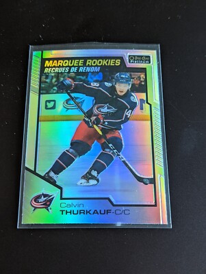 CALVIN THURKAUF   2020-21 o-pee-chee platinum Marquee Rookies Rainbow CBJ