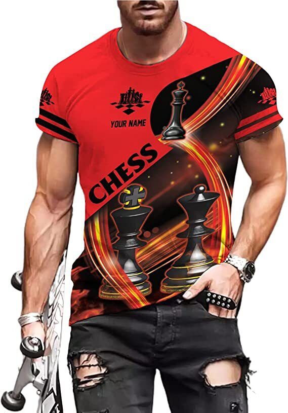 Be The Chess Player Polo Shirt Personalized Name 3D Polo Shirt For Chess  Lover_2