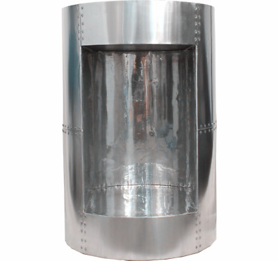 Aviator Aluminum Handcraft Round Side and End Table | eBay