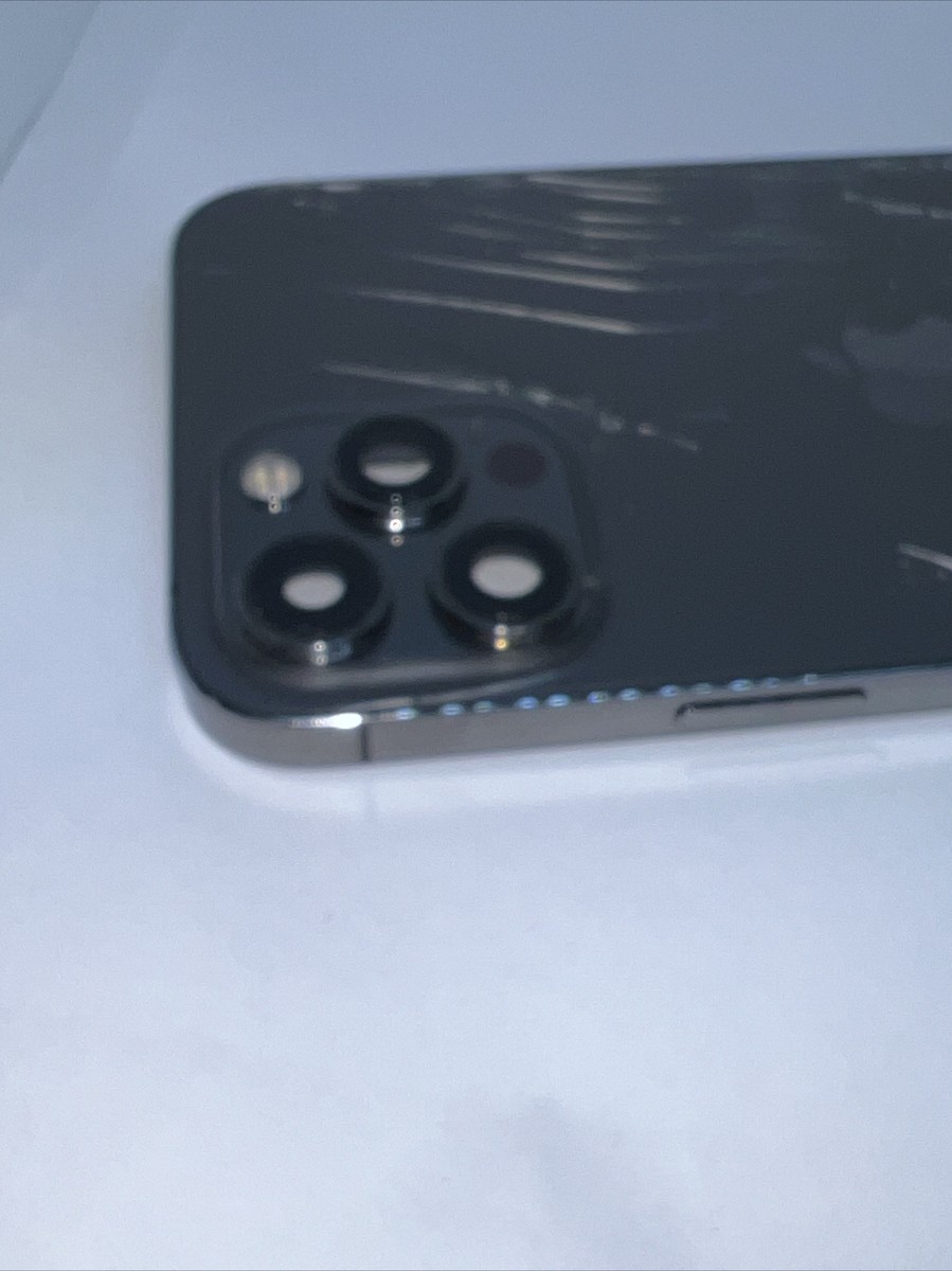 Apple iPhone 12 Pro Max Genuine OEM Back Housing Graphite Back