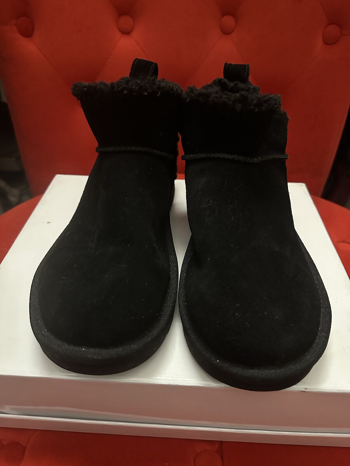 Koolaburra by UGG Naile Suede Boots in Black Size 6