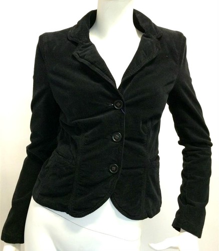 Giacca Jacket Armani Jeans Donna velluto nero G5N01BI | eBay