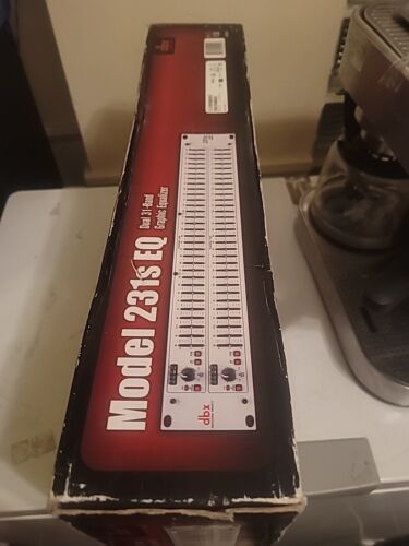 dbx 231s EQ Dual 31-band Graphic Equalizer- Sealed Box - Picture 5 of 9