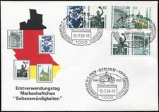 Berlin, 1989, W 83-98, Brief, FDC