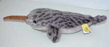 13 Inch Miyoni Narwhal Plush Stuffed Animal by Aurora