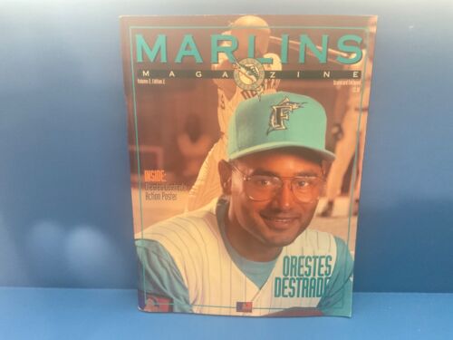 1994 MARLINS MAGAZIN Orestes Destrade Band 2 Ausgabe 2 Florida Marlins