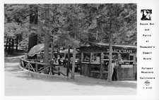 Foto de Frashers RPPC Snack Bar THOMPSON'S Summit Grove Palomar Mountain, CA '40s
