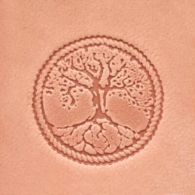3D Stempel Baum des Lebens Leder Tree of Life Tandy Leather 8686-00