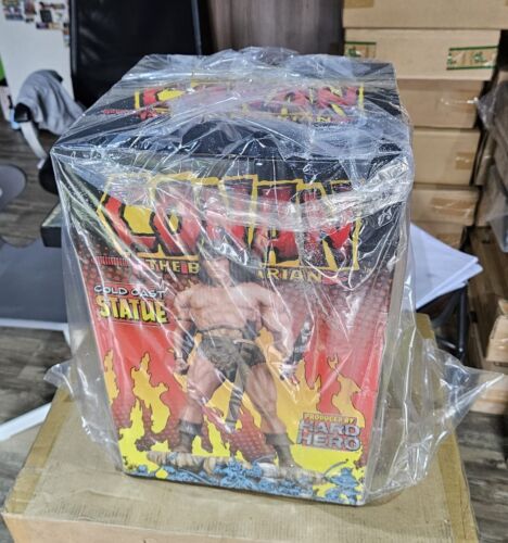 Hard Hero Conan The Barbarian Statue New Sealed Based Comic #88