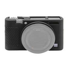 Soft Silicone Protective Case Cover for Sony RX100 III / IV / V Black 