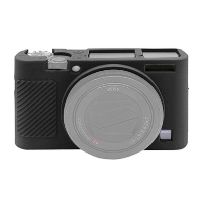 Soft Silicone Protective Case Cover for Sony RX100 III / IV / V (Black)