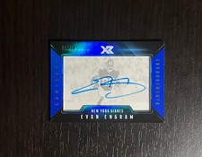 EVAN ENGRAM 2017 Panini XR Luminous Endorsements Rookie AUTO RC /49 Card #LE-EE. rookie card picture