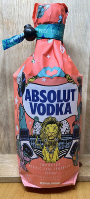 Absolut Vodka Festival Edition Lolla Berlin 2019  40 % 0,7 Liter  Top Zustand
