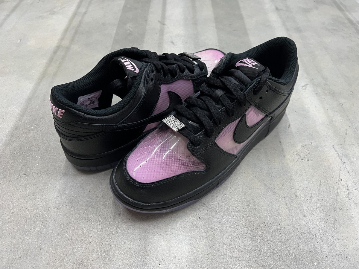 Nike Dunk Low Retro Wmn's Transparent Black Pink Rise IM3077 600