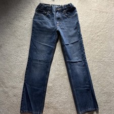 2014 Urban Pipeline Boys Jeans Size 12 Regular Straight Blue Denim Cotton