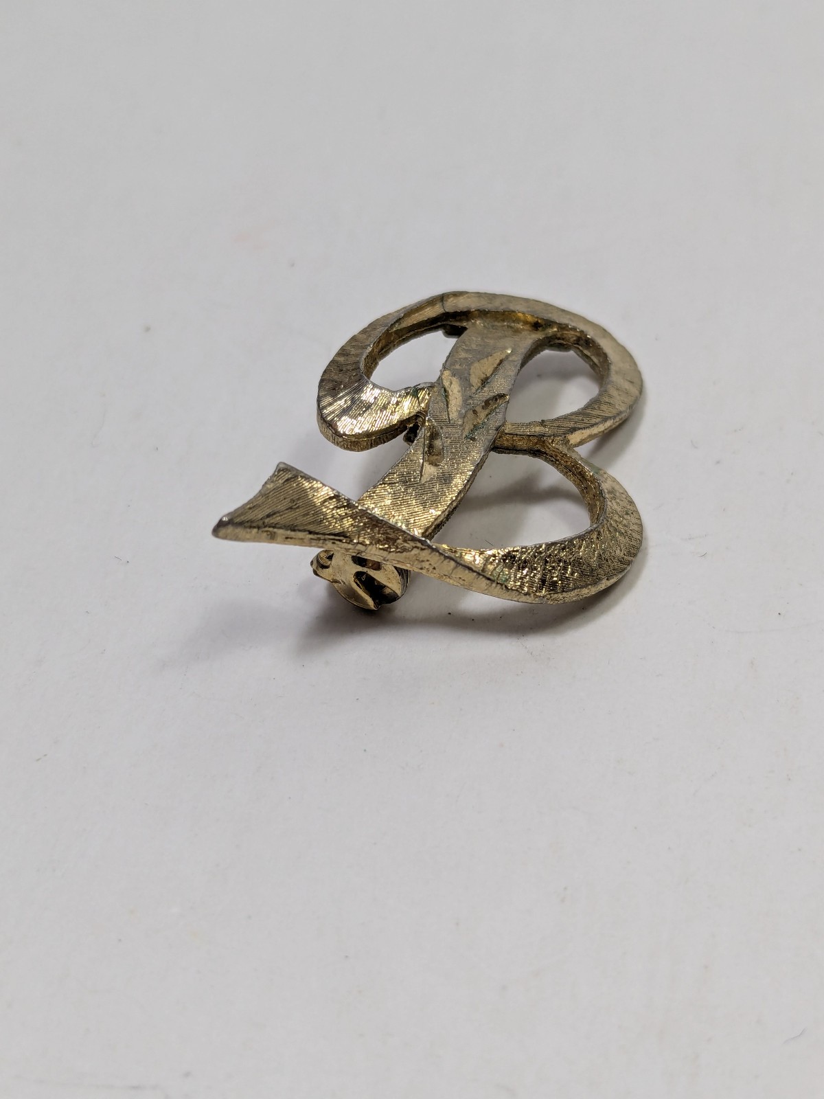 Mamselle Initial Letter B Script Initial Brushed … - image 4