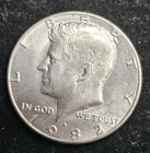 AU 1982-D 50C Kennedy Half Dollar