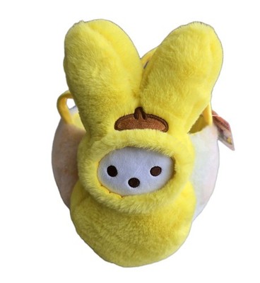 NEW Peeps x HELLO KITTY Easter Basket w/ Handle Bunny Rabbit Plush Basket Blue 