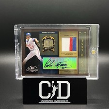 Pedro Martinez 2005 Donruss Timeless Treasures Game Used Patch Auto /5 SSP HoF