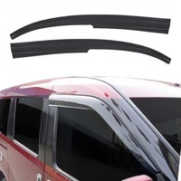 2X Windabweiser Regenabweiser FüR Renault Kangoo 2008-2019 Acryl Dunkel