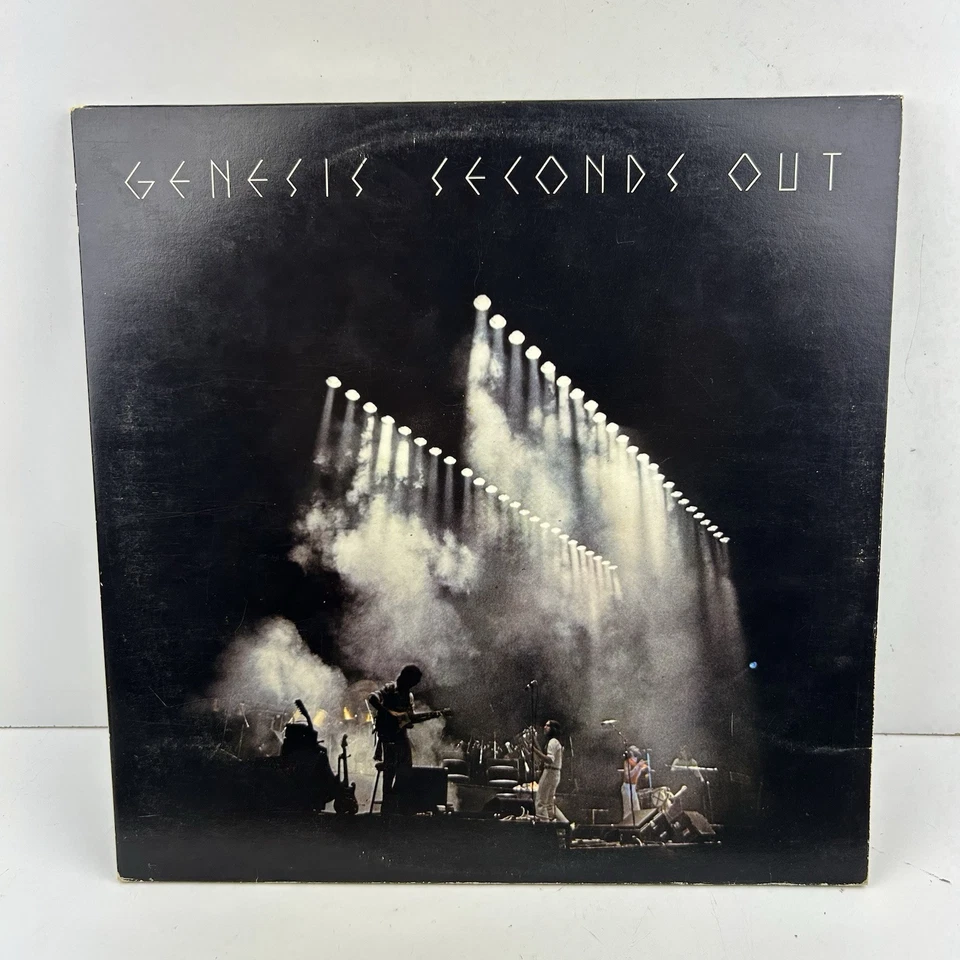 Genesis Seconds Out Double LP Vinyl Album Ex Con 1977 Original UK Record GE2001 - Image 2 of 4