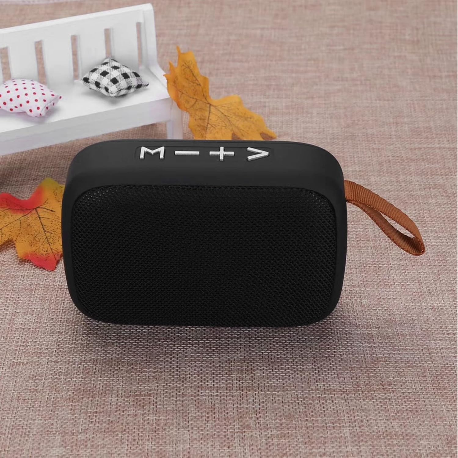 Portable Mini Bluetooth Speaker with Stereo Sound and Subwoofer Support