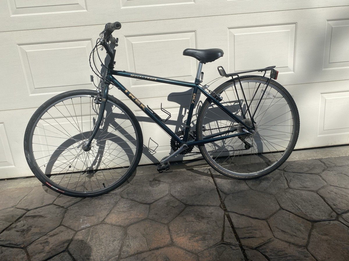 Vintage Trek 730 MultiTrack hybrid bicycle chromoly frame & fork