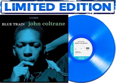 John Coltrane   Blue Train LP 12'' Blue Colored Vinyl - Limited Edition