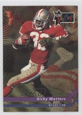 1993 Wild Card Stat Smashers Gold Ricky Watters #WSS-53 0h1
