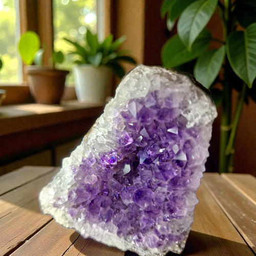 Amethyst Stufe Quarz Heilsteine Druse Kristall Deko Unikat 10 Calcit 13